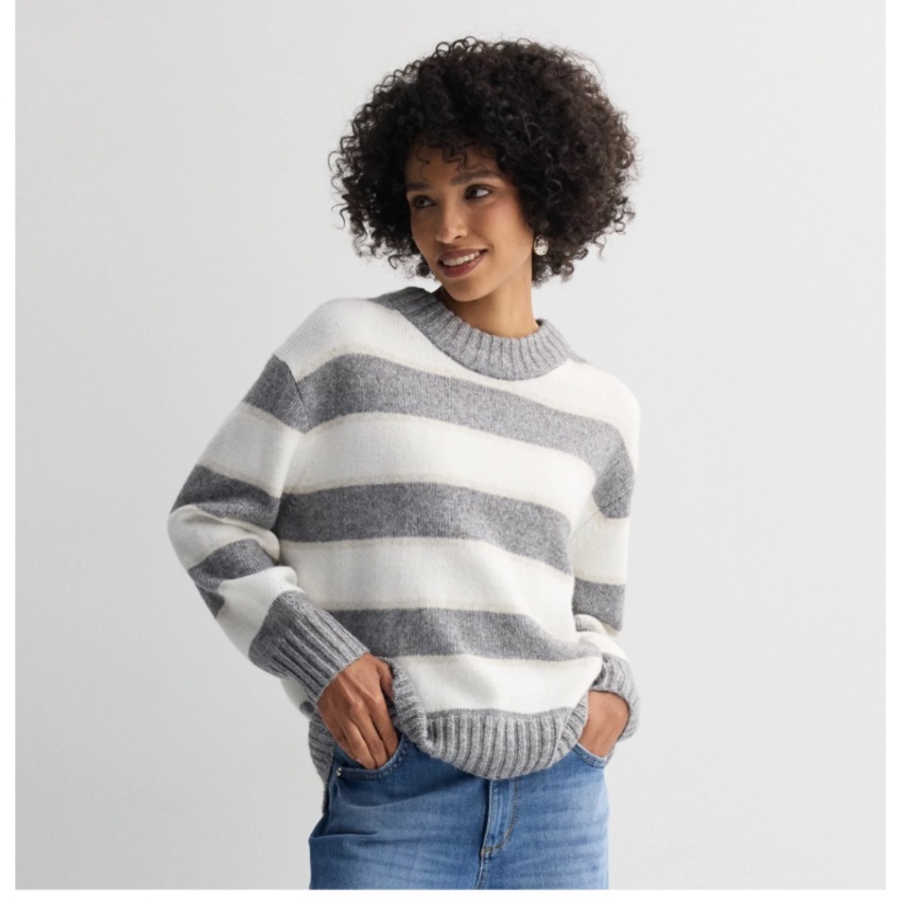 Women's Sonoma Goods For Life Cozy Crew Neck Pullover Sweater